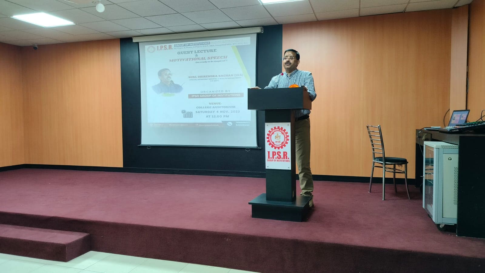 I.P.S.R. Group of Institutions Lucknow Guest Lecture photo 6